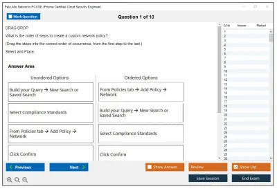 Palo Alto Networks PCCSE Prisma Certified Cloud Security Engineer Practice test exam simulator test engine exam Prep practice test questions answers Image 1
