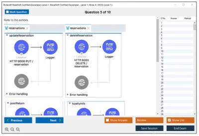 Mulesoft MuleSoft-Certified-Developer-Level-1 MuleSoft Certified Developer - Level 1 (Mule 4) Practice test exam simulator test engine exam Prep practice test questions answers Image 5