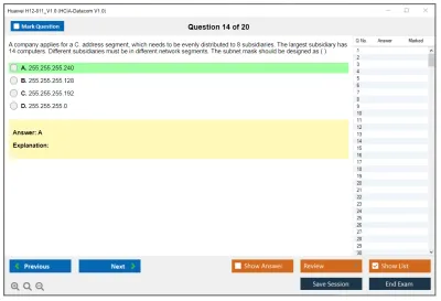 Huawei H12-811_V1.0 HCIA-Datacom V1.0 Exam Practice test exam simulator test engine exam Prep practice test questions answers Image 14