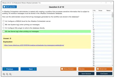 VMware 2V0-31.19 Professional VMware vRealize Automation 7.6 Practice test exam simulator test engine exam Prep practice test questions answers Image 6