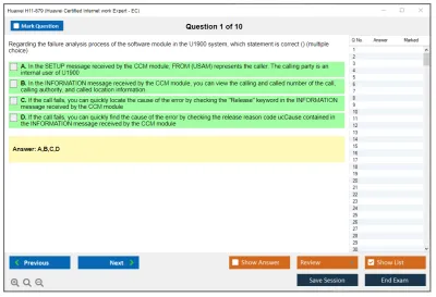 Huawei H11-879 Huawei Certified Internet work Expert - EC Practice test exam simulator test engine exam Prep practice test questions answers Image 1