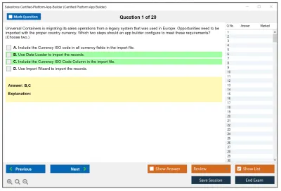 Salesforce Certified-Platform-App-Builder Salesforce Certified Platform App Builder Practice test exam simulator test engine exam Prep practice test questions answers Image 1