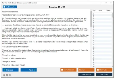 Test Prep SBAC Smarter Balanced Assessment Consortium Practice test exam simulator test engine exam Prep practice test questions answers Image 15