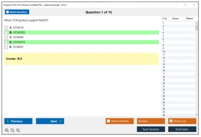 Huawei H19-316 Huawei Certified Pre - sales Associate-ECC Practice test exam simulator test engine exam Prep practice test questions answers Image 1