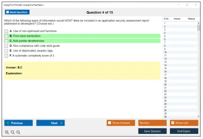 CompTIA PT0-002 CompTIA PenTest+ Certification Exam Practice test exam simulator test engine exam Prep practice test questions answers Image 4