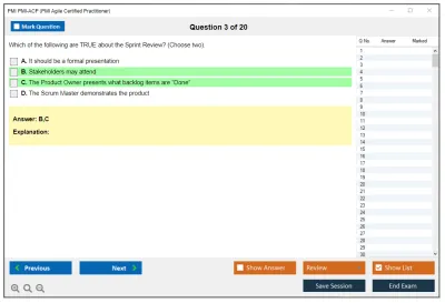 PMI PMI-ACP PMI Agile Certified Practitioner (PMI-ACP) Practice test exam simulator test engine exam Prep practice test questions answers Image 3