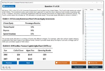 Test Prep CFA-Level-2 Chartered Financial Analyst Level 2 Practice test exam simulator test engine exam Prep practice test questions answers Image 11