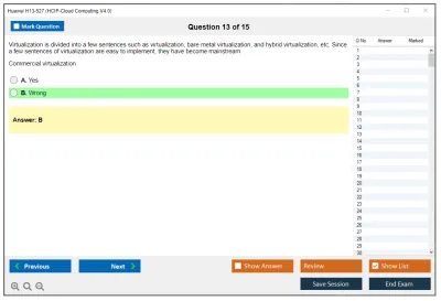Huawei H13-527 HCIP-Cloud Computing V4.0 Practice test exam simulator test engine exam Prep practice test questions answers Image 13