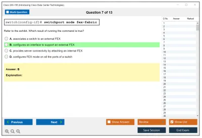 Cisco 200-155 Introducing Cisco Data Center Technologies Practice test exam simulator test engine exam Prep practice test questions answers Image 7