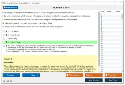 FINRA Series-63 Uniform Securities State Law Examination Practice test exam simulator test engine exam Prep practice test questions answers Image 2