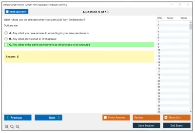 UiPath UiPath-RPAv1 UiPath RPA Associate v1.0 Exam (UiRPA) Practice test exam simulator test engine exam Prep practice test questions answers Image 9