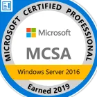 MCSA Windows Server 2016
